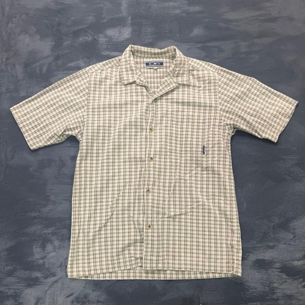 Vintage Ocean Pacific‎ Plaid Button Up Shirt Mens Small 2000s Y2K